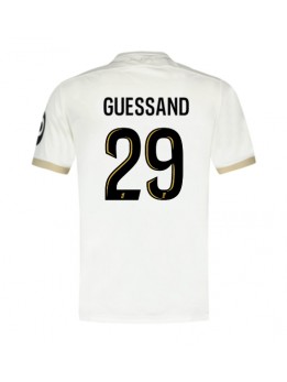 Billige OGC Nice Evann Guessand #29 Bortedrakt 2024-25 Kortermet